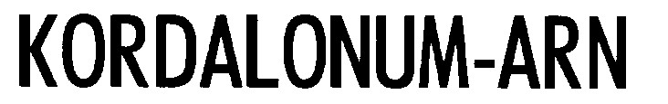kordalonum-arn