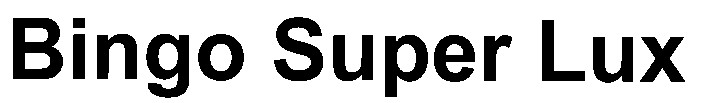 bingo super lux