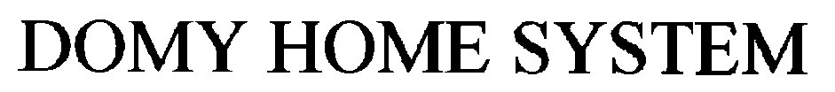 domy home system