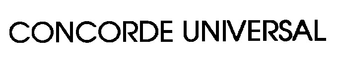 concorde universal