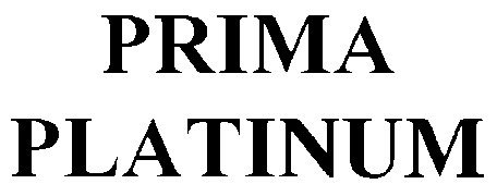 prima platinum