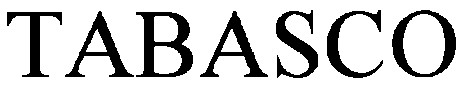 tabasco