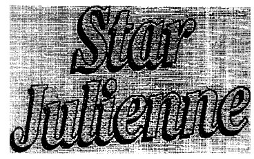 star julienne