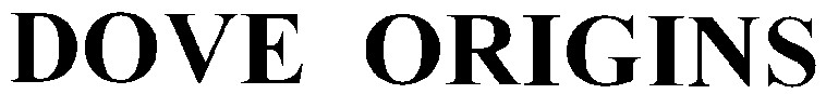 dove origins