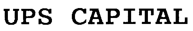 ups capital