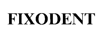 fixodent