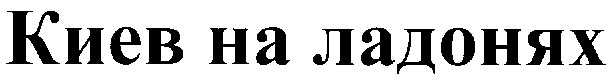 киев на ладонях
