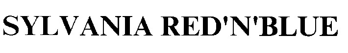 sylvania red`n`blue