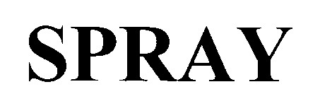 spray