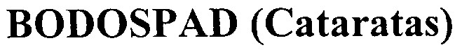 bodospad cataratas