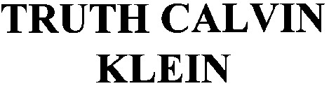 truth calvin klein