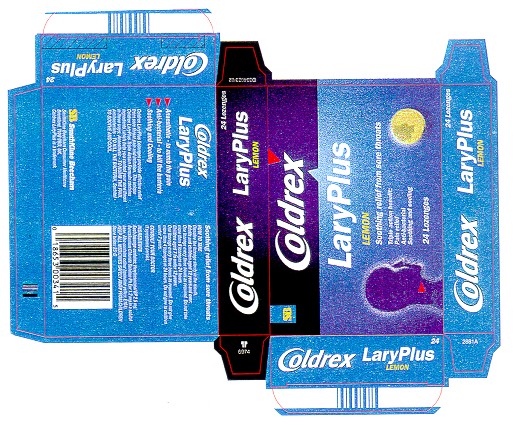 coldrex laryplus lemon