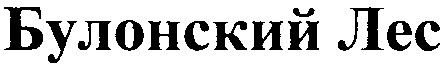 булонский лес