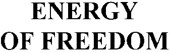 energy of freedom