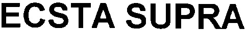 ecsta supra