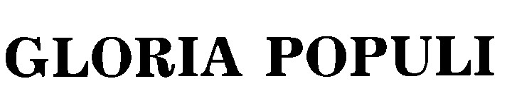gloria populi