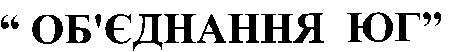 об'єднання юг