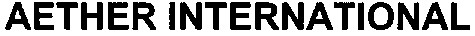 aether international