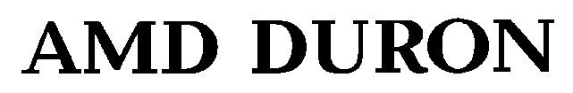 amd duron