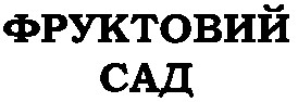 фруктовий сад