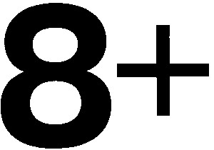 8+