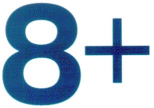 8+