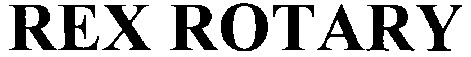 rex rotary