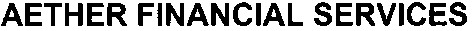 aether financial services