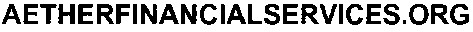 aetherfinancialservices.org