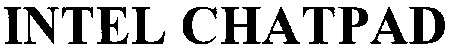 intel chatpad