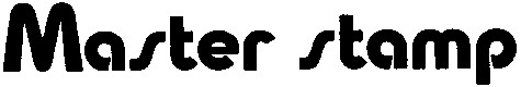 master stamp