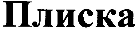 плиска