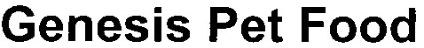 genesis pet food
