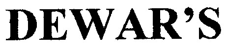 dewar`s