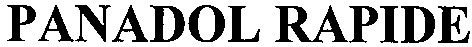 panadol rapide