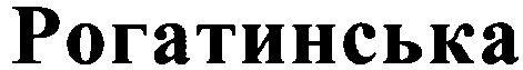 рогатинська