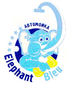 elephant bleu