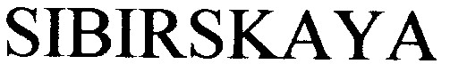 sibirskaya