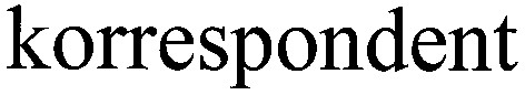 korrespondent