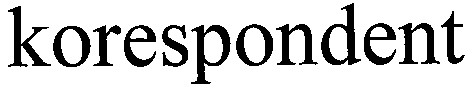 korespondent