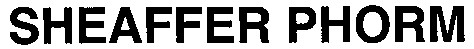 sheaffer phorm
