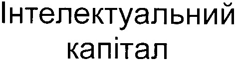 інтелектуальний капітал