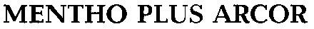mentho plus arcor