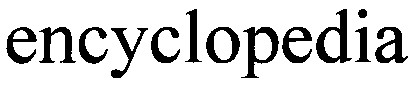 encyclopedia