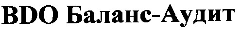 bdo баланс-аудит