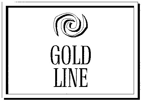 gold line