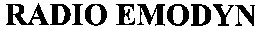 radio emodyn