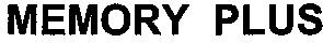 Лого ТМ memory plus