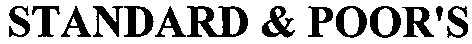 standard & poor`s