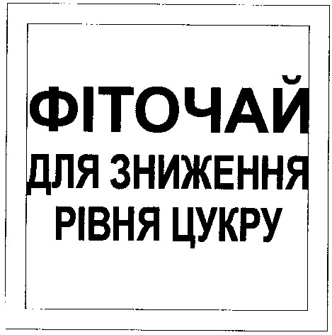 фіточай для зниження рівня цукру